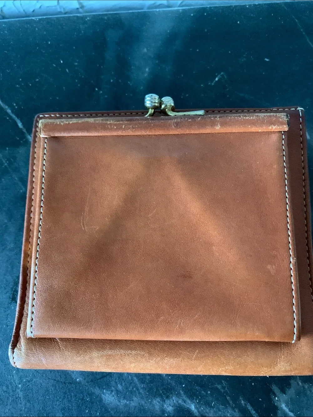 Dooney and Bourke Classic Brown Leather Wallet